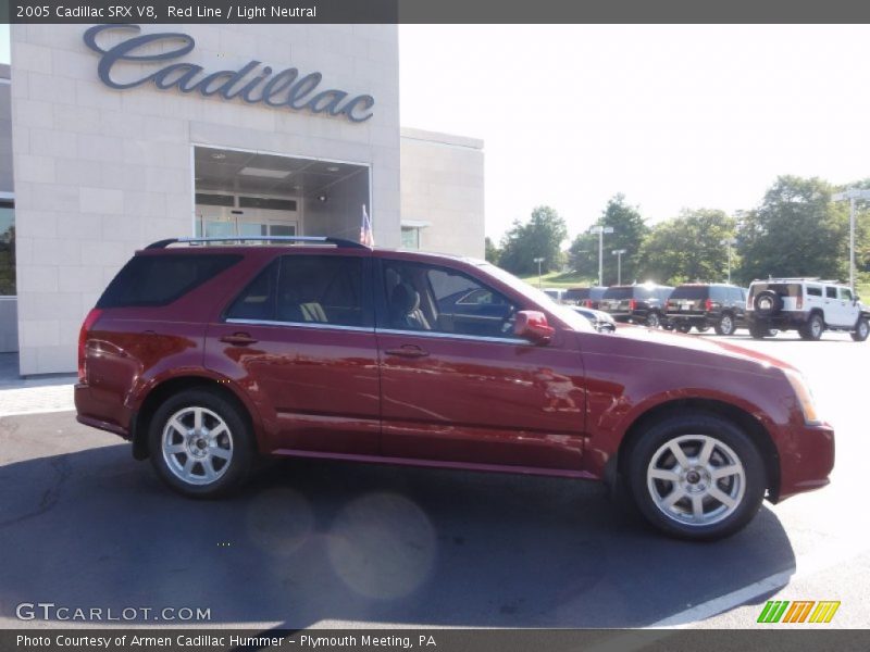 Red Line / Light Neutral 2005 Cadillac SRX V8