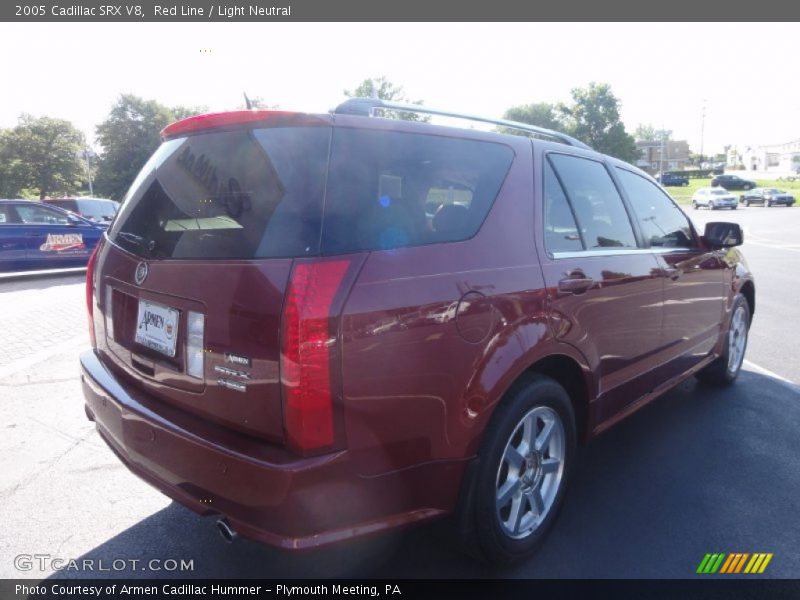 Red Line / Light Neutral 2005 Cadillac SRX V8