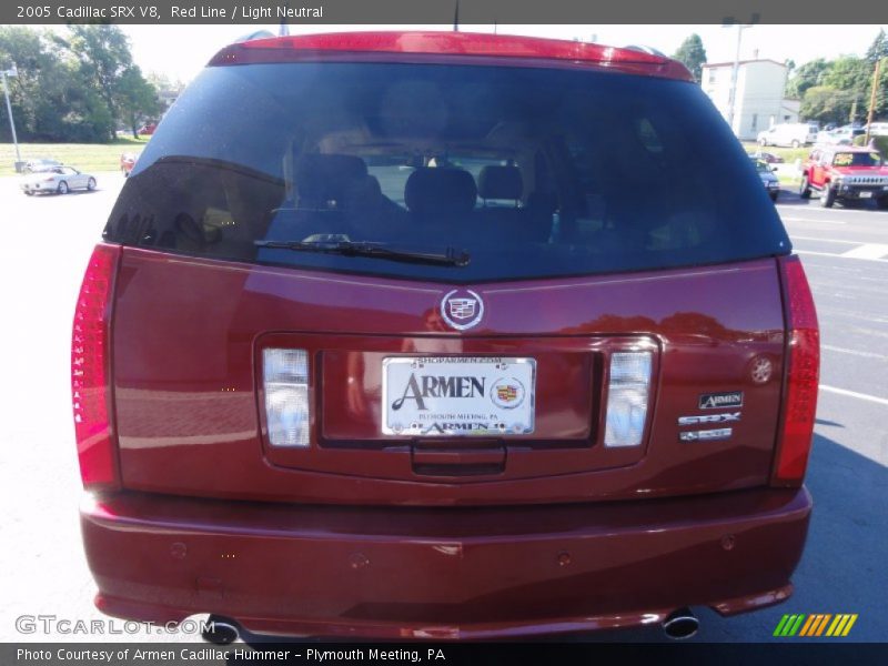 Red Line / Light Neutral 2005 Cadillac SRX V8