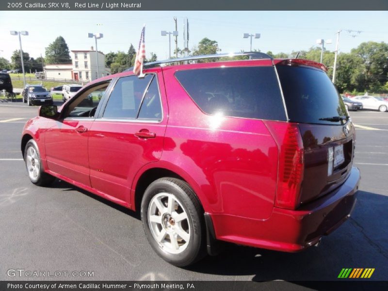 Red Line / Light Neutral 2005 Cadillac SRX V8