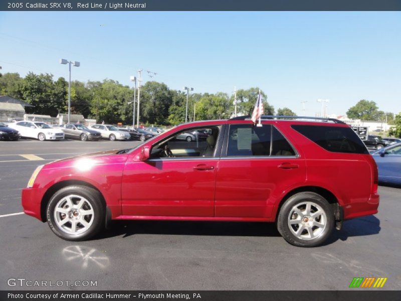 Red Line / Light Neutral 2005 Cadillac SRX V8