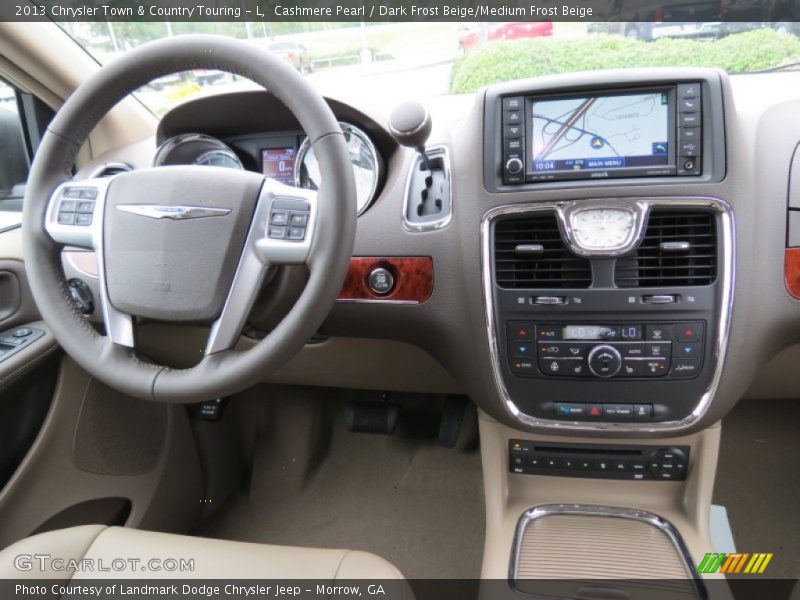 Dashboard of 2013 Town & Country Touring - L