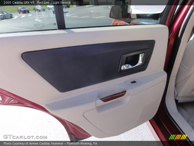 Red Line / Light Neutral 2005 Cadillac SRX V8