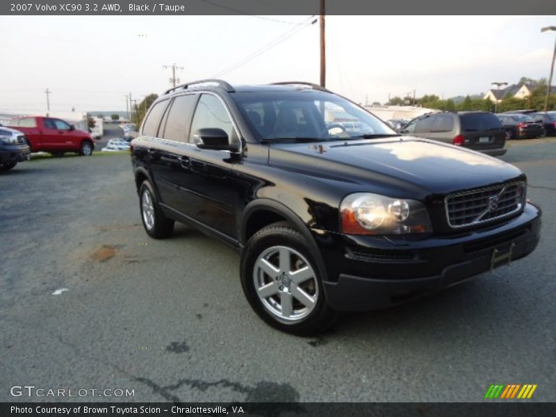 Black / Taupe 2007 Volvo XC90 3.2 AWD