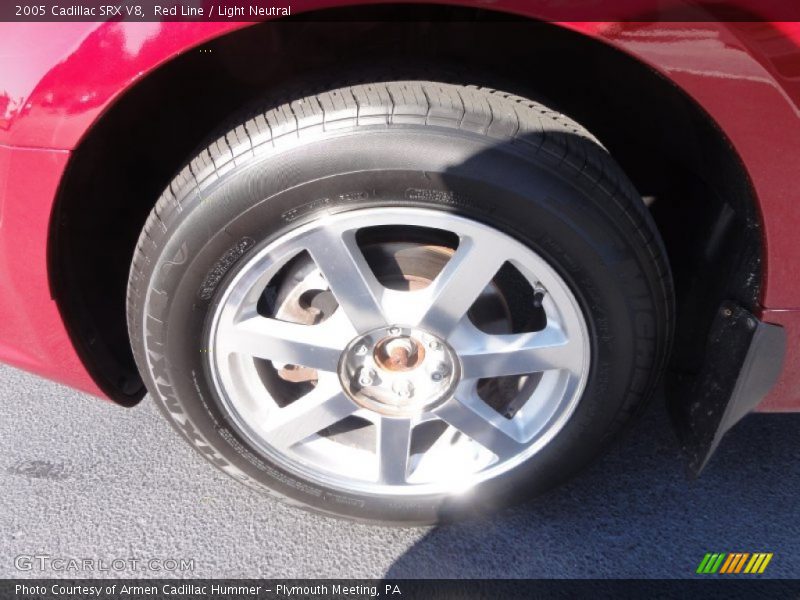 Red Line / Light Neutral 2005 Cadillac SRX V8