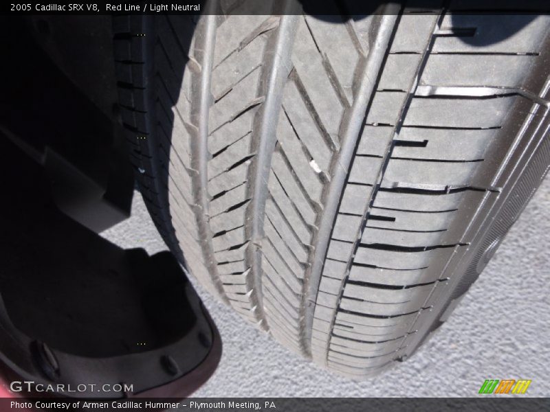 Red Line / Light Neutral 2005 Cadillac SRX V8