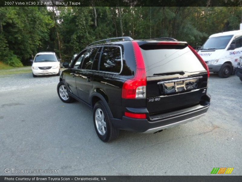 Black / Taupe 2007 Volvo XC90 3.2 AWD