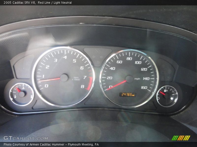 Red Line / Light Neutral 2005 Cadillac SRX V8