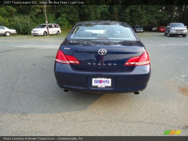 Indigo Ink Blue Pearl / Light Gray 2007 Toyota Avalon XLS