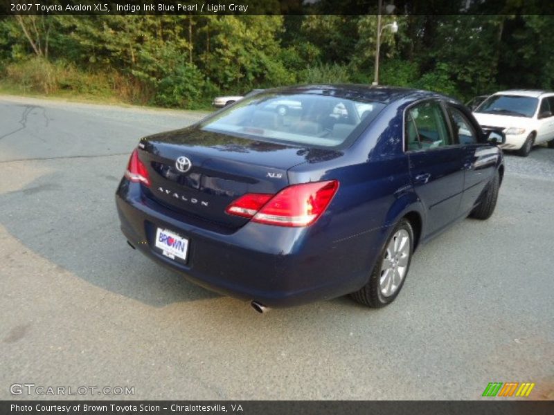 Indigo Ink Blue Pearl / Light Gray 2007 Toyota Avalon XLS