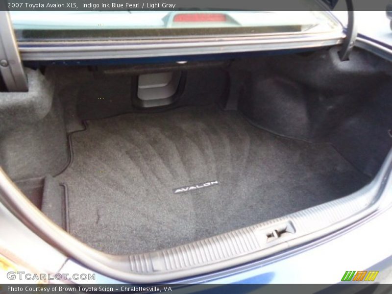 Indigo Ink Blue Pearl / Light Gray 2007 Toyota Avalon XLS