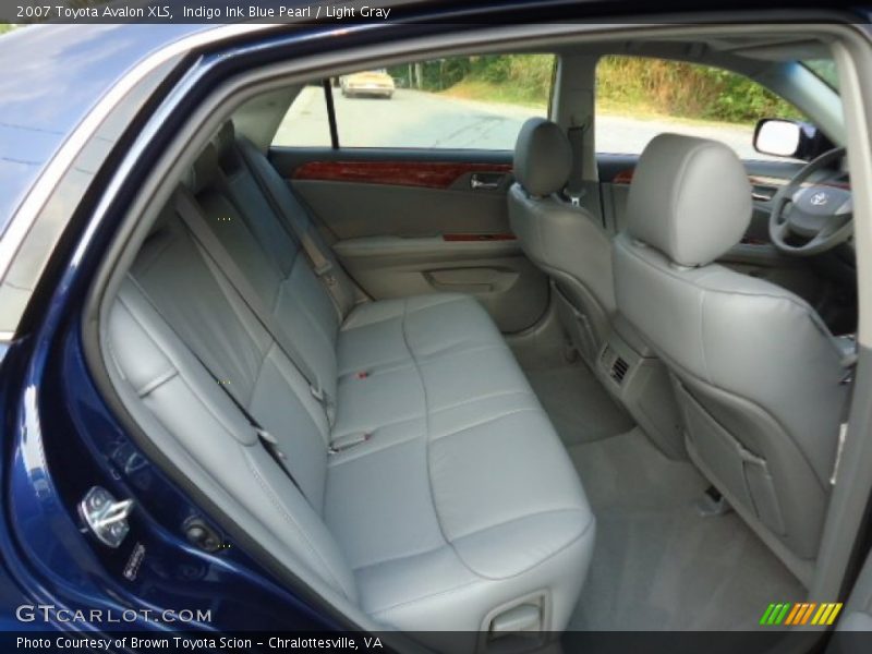 Indigo Ink Blue Pearl / Light Gray 2007 Toyota Avalon XLS