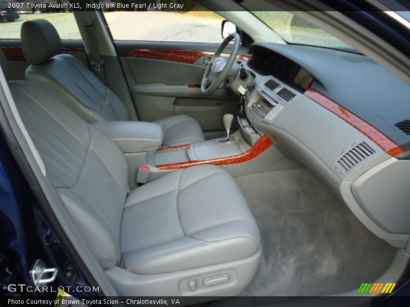 Indigo Ink Blue Pearl / Light Gray 2007 Toyota Avalon XLS