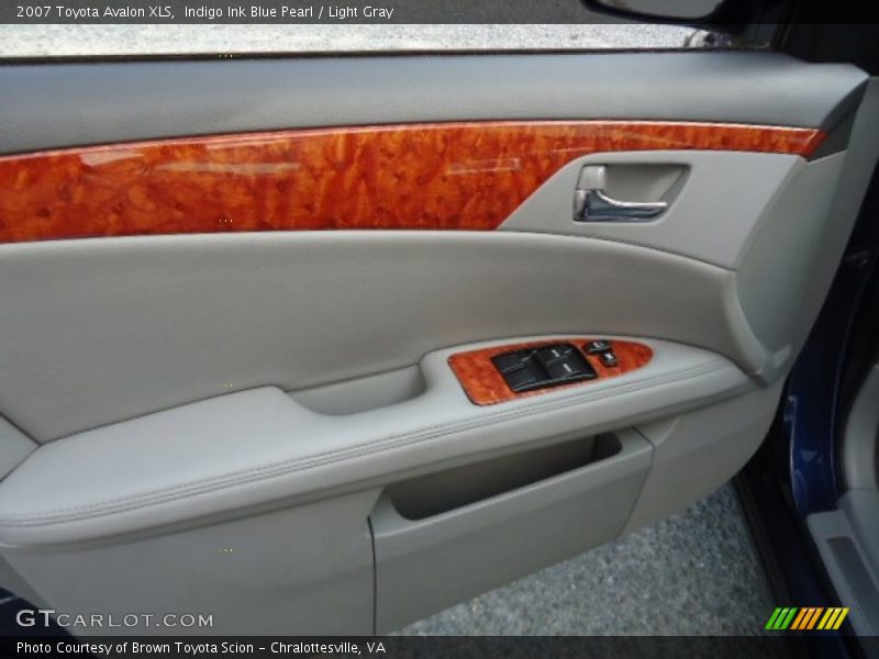 Indigo Ink Blue Pearl / Light Gray 2007 Toyota Avalon XLS