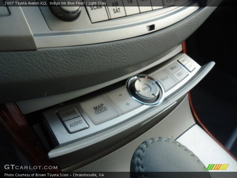 Indigo Ink Blue Pearl / Light Gray 2007 Toyota Avalon XLS
