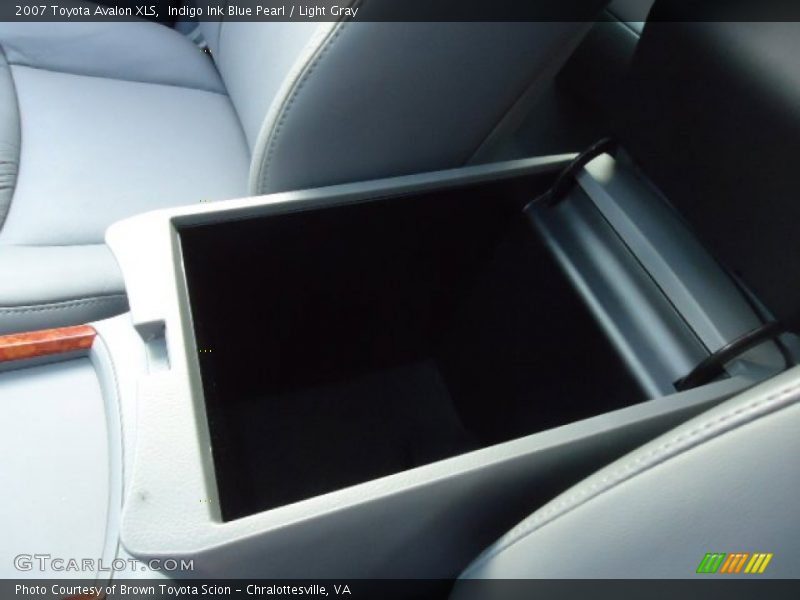 Indigo Ink Blue Pearl / Light Gray 2007 Toyota Avalon XLS