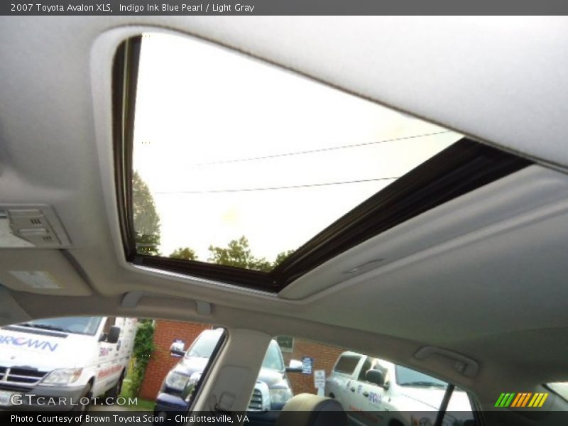 Indigo Ink Blue Pearl / Light Gray 2007 Toyota Avalon XLS