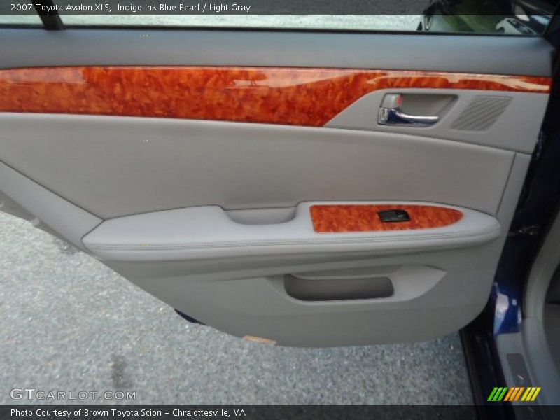 Indigo Ink Blue Pearl / Light Gray 2007 Toyota Avalon XLS
