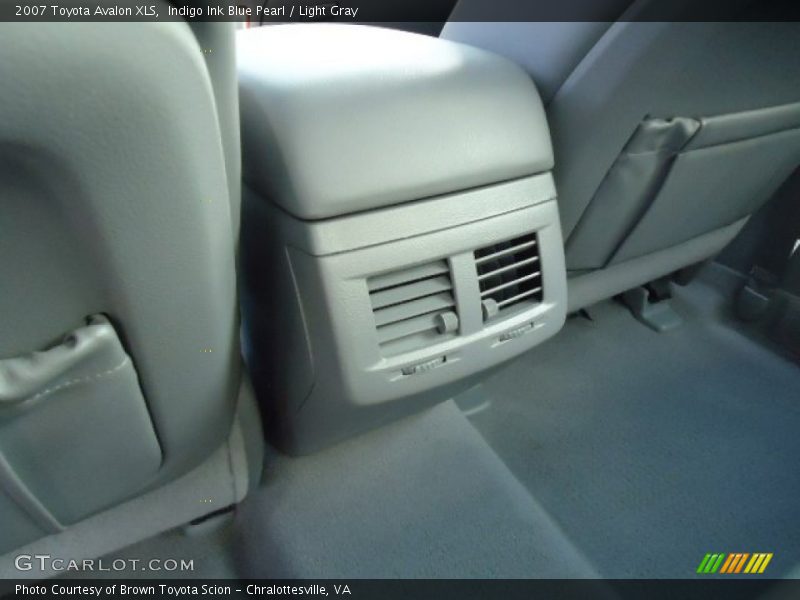Indigo Ink Blue Pearl / Light Gray 2007 Toyota Avalon XLS