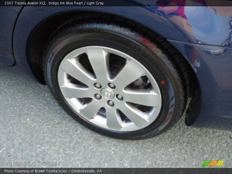 Indigo Ink Blue Pearl / Light Gray 2007 Toyota Avalon XLS