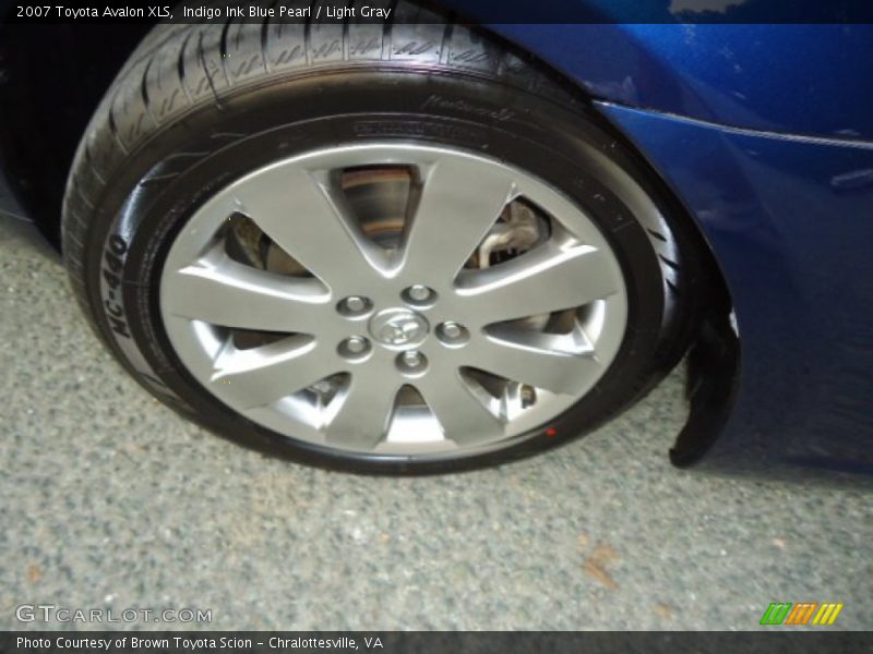 Indigo Ink Blue Pearl / Light Gray 2007 Toyota Avalon XLS