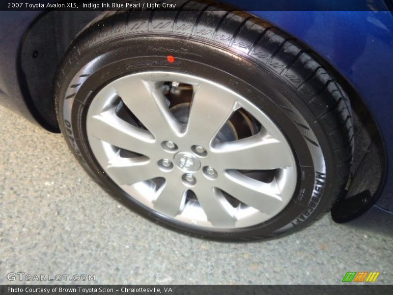 Indigo Ink Blue Pearl / Light Gray 2007 Toyota Avalon XLS