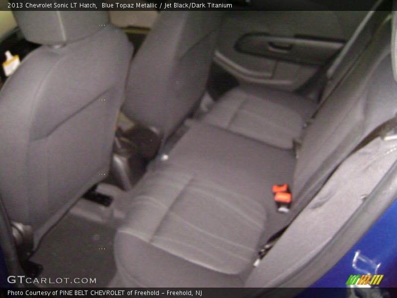 Blue Topaz Metallic / Jet Black/Dark Titanium 2013 Chevrolet Sonic LT Hatch