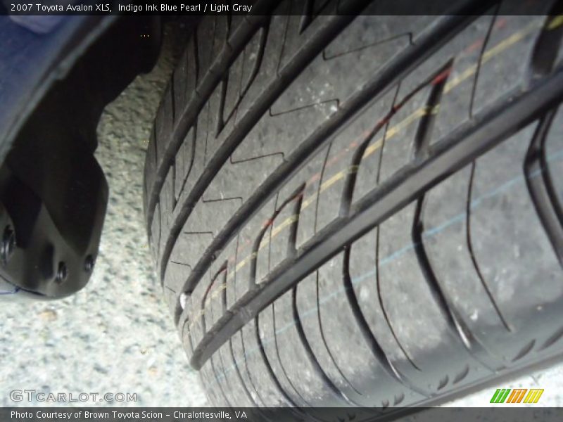 Indigo Ink Blue Pearl / Light Gray 2007 Toyota Avalon XLS