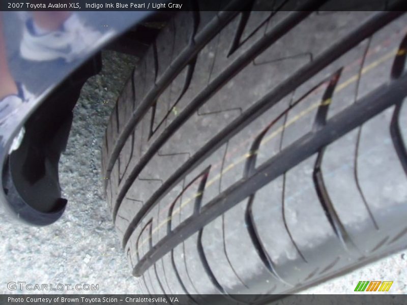 Indigo Ink Blue Pearl / Light Gray 2007 Toyota Avalon XLS