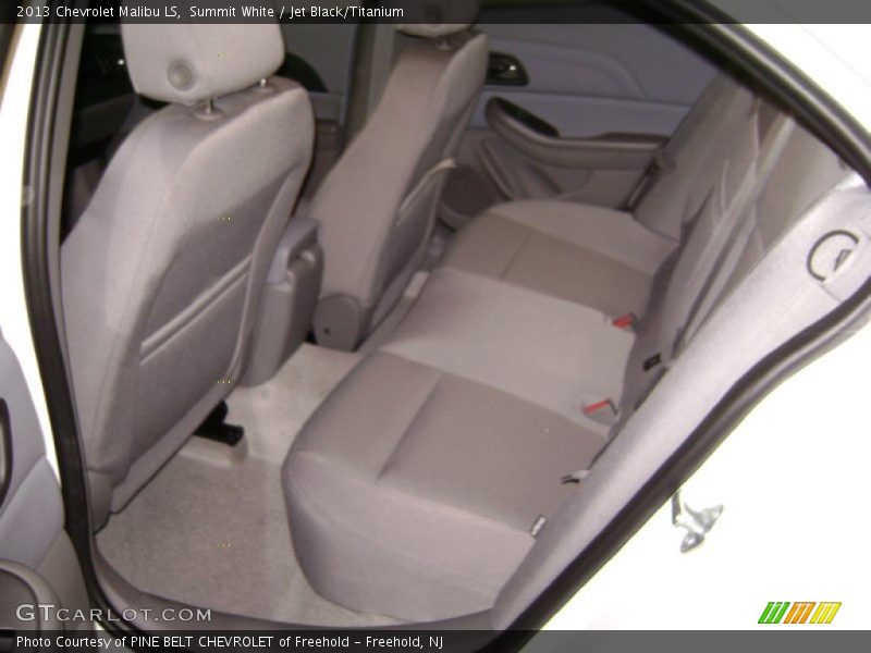 Summit White / Jet Black/Titanium 2013 Chevrolet Malibu LS