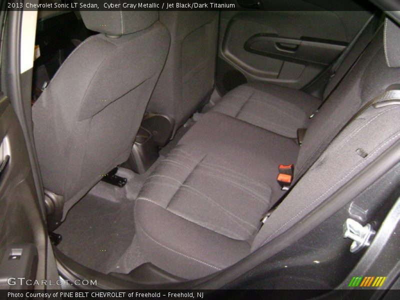 Cyber Gray Metallic / Jet Black/Dark Titanium 2013 Chevrolet Sonic LT Sedan