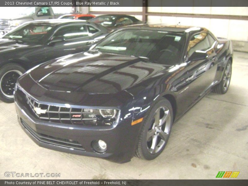 Blue Ray Metallic / Black 2013 Chevrolet Camaro LT/RS Coupe