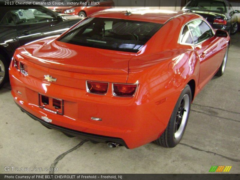 Victory Red / Black 2013 Chevrolet Camaro LS Coupe