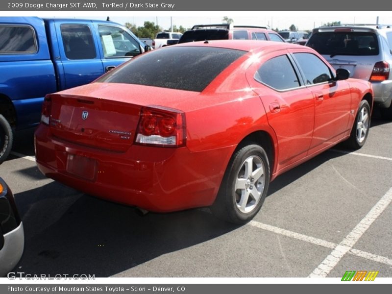 TorRed / Dark Slate Gray 2009 Dodge Charger SXT AWD