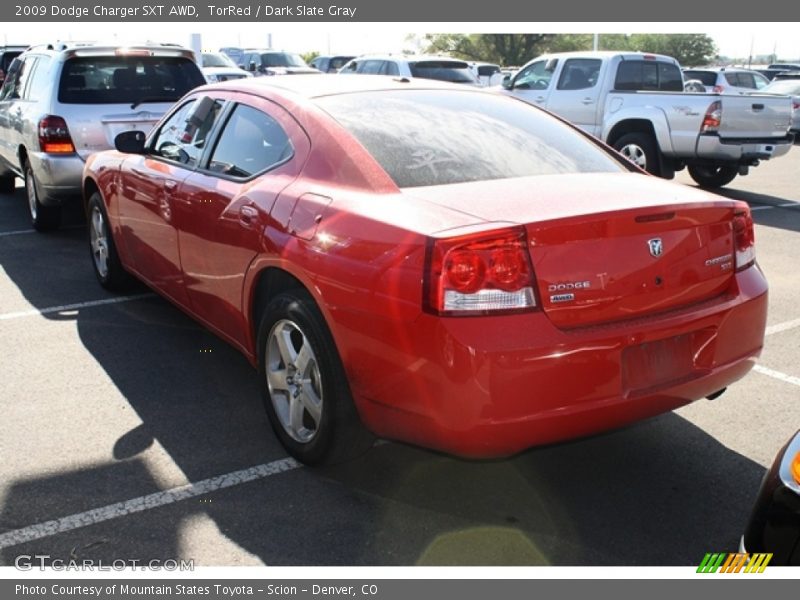TorRed / Dark Slate Gray 2009 Dodge Charger SXT AWD