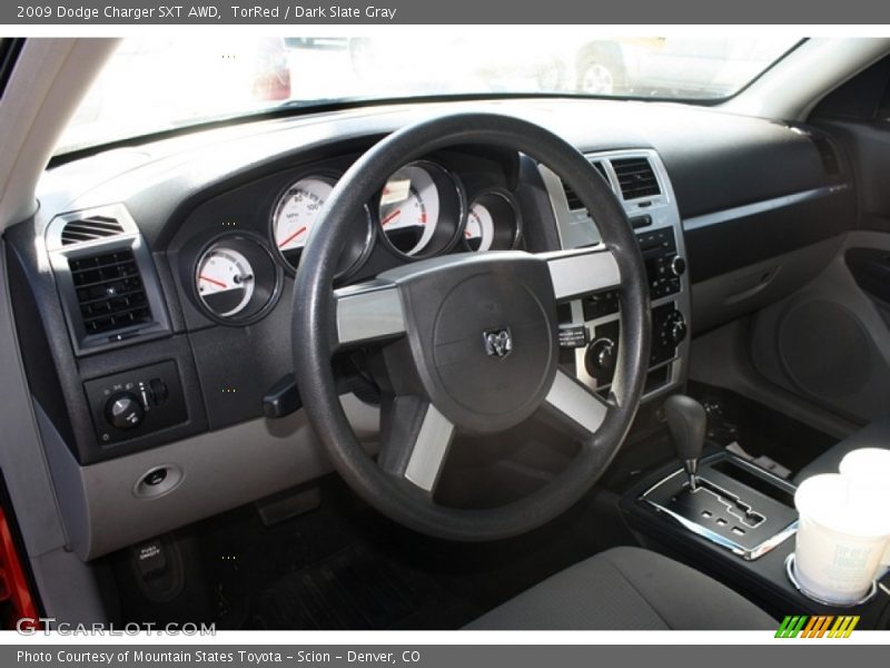 TorRed / Dark Slate Gray 2009 Dodge Charger SXT AWD