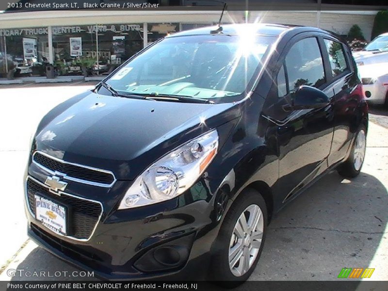 Black Granite / Silver/Silver 2013 Chevrolet Spark LT