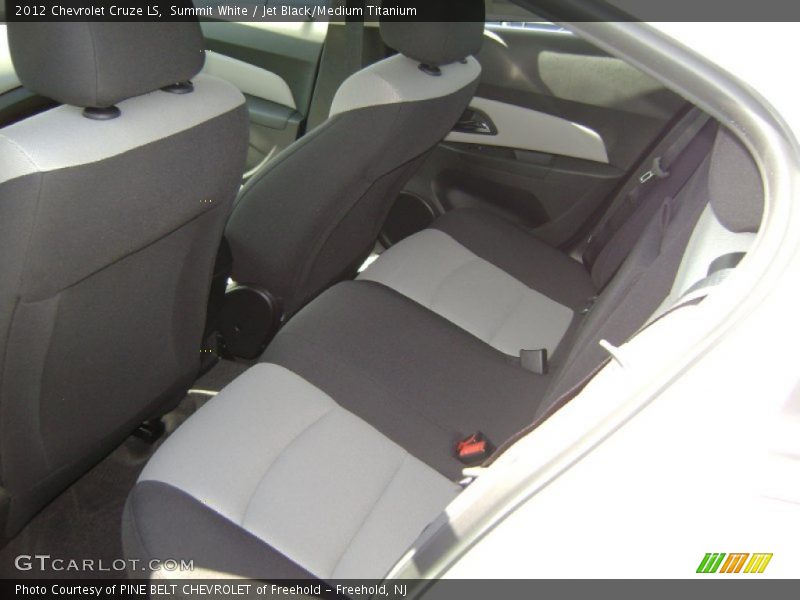 Summit White / Jet Black/Medium Titanium 2012 Chevrolet Cruze LS