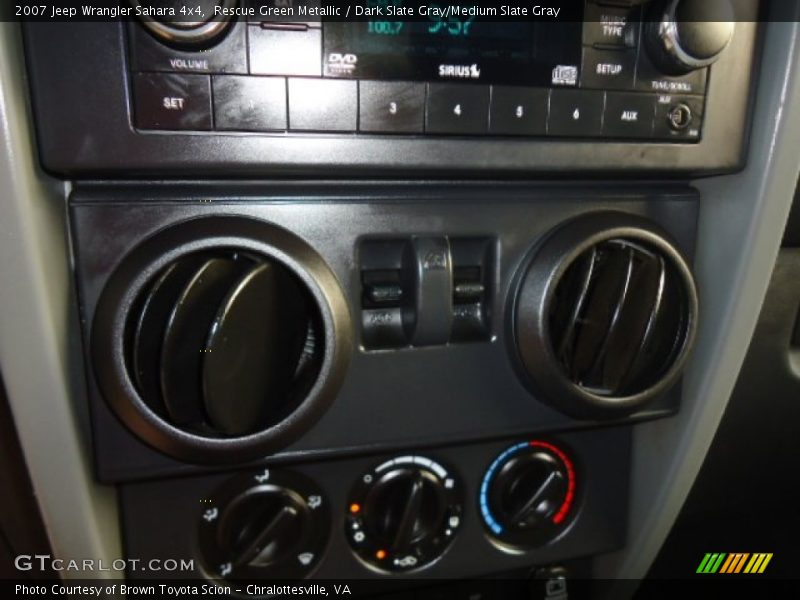 Rescue Green Metallic / Dark Slate Gray/Medium Slate Gray 2007 Jeep Wrangler Sahara 4x4