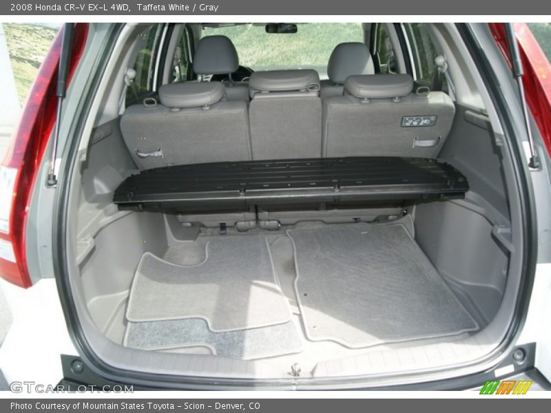 Taffeta White / Gray 2008 Honda CR-V EX-L 4WD