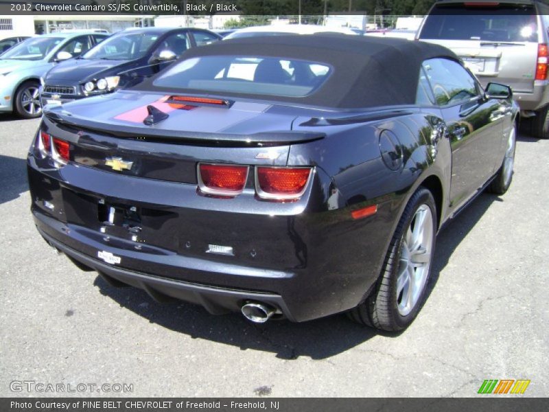 Black / Black 2012 Chevrolet Camaro SS/RS Convertible