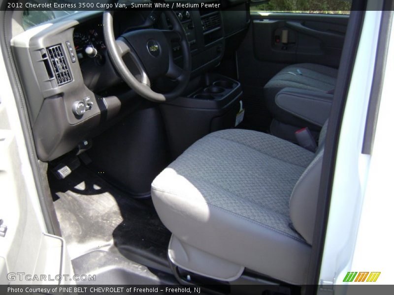Summit White / Medium Pewter 2012 Chevrolet Express 3500 Cargo Van