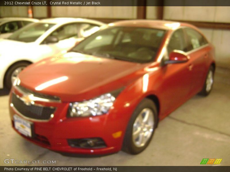 Crystal Red Metallic / Jet Black 2012 Chevrolet Cruze LT