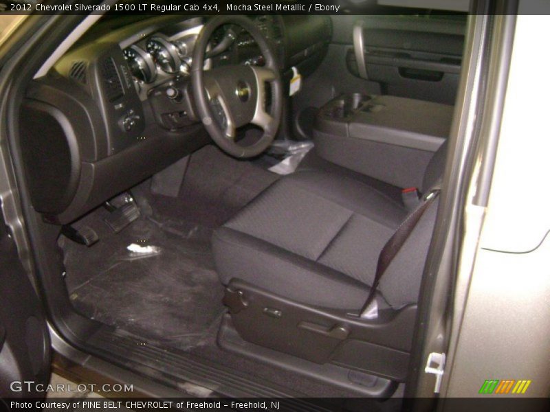 Mocha Steel Metallic / Ebony 2012 Chevrolet Silverado 1500 LT Regular Cab 4x4