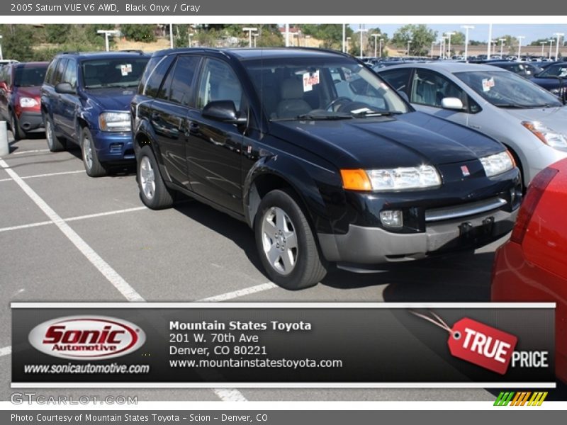 Black Onyx / Gray 2005 Saturn VUE V6 AWD