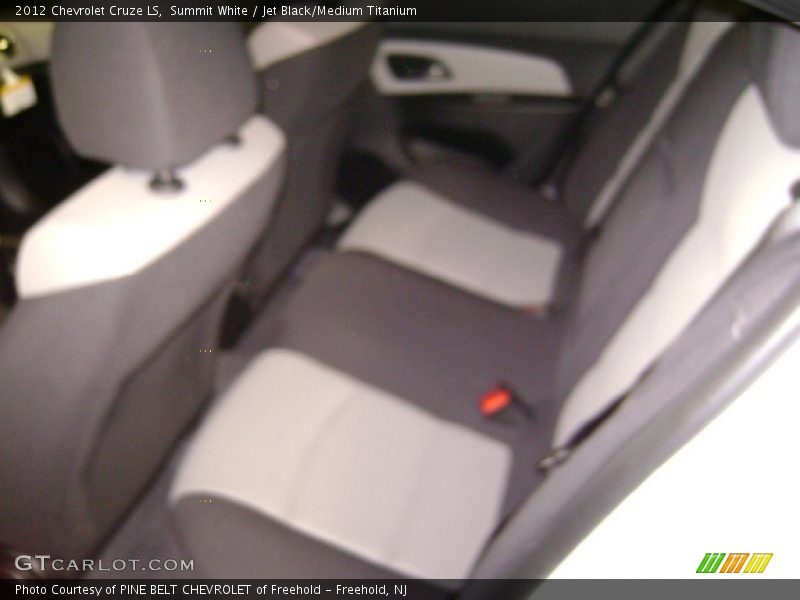 Summit White / Jet Black/Medium Titanium 2012 Chevrolet Cruze LS