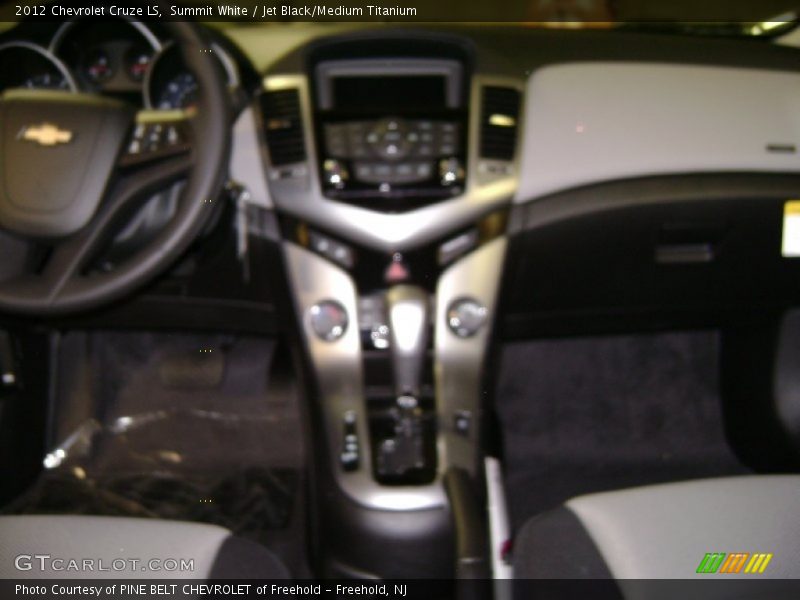 Summit White / Jet Black/Medium Titanium 2012 Chevrolet Cruze LS