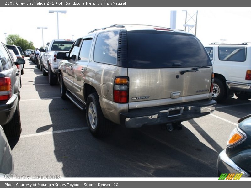 Sandstone Metallic / Tan/Neutral 2005 Chevrolet Tahoe Z71 4x4