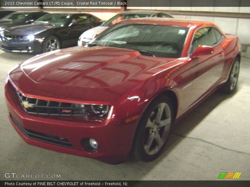 Crystal Red Tintcoat / Black 2013 Chevrolet Camaro LT/RS Coupe