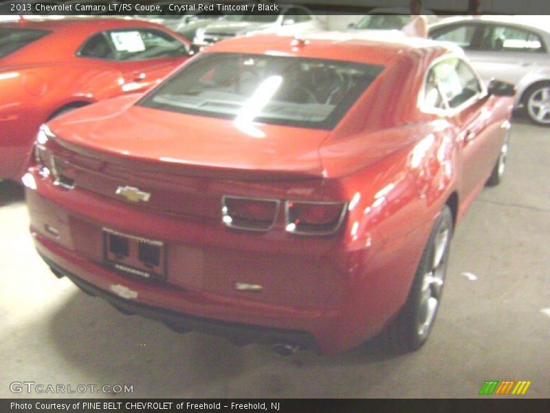 Crystal Red Tintcoat / Black 2013 Chevrolet Camaro LT/RS Coupe